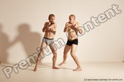 Kickbox reference poses